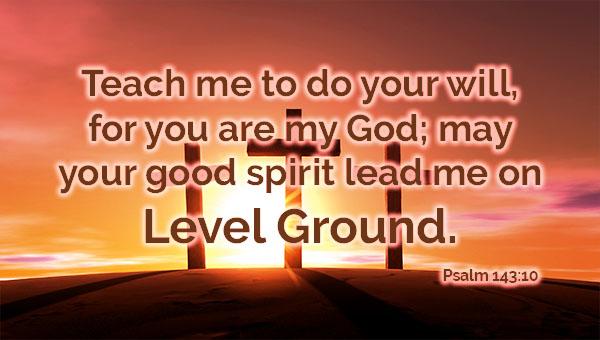 level ground